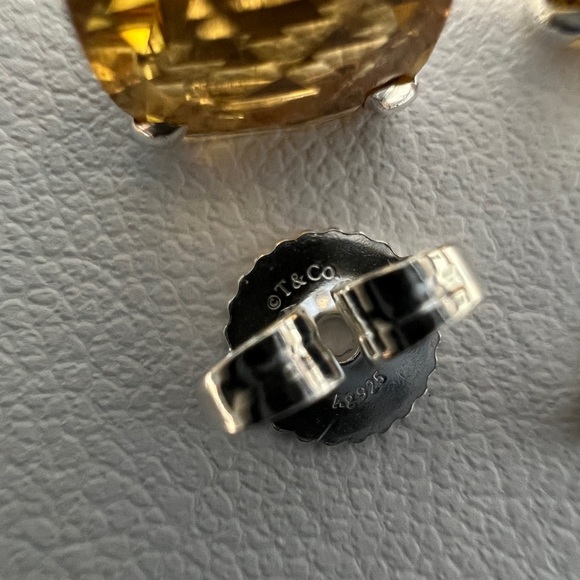 Tiffany & Co. citrine sparkle earrings - Picture 13 of 14